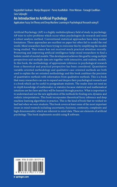 Produktbild: An Introduction to Artificial Psychology