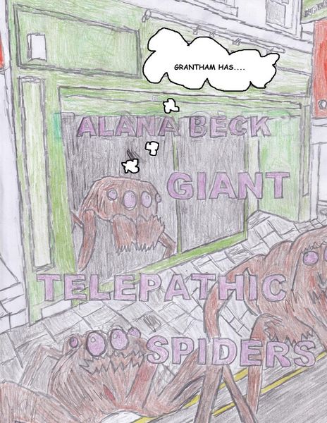 Produktbild: Grantham Has....Giant Telepathic Spiders