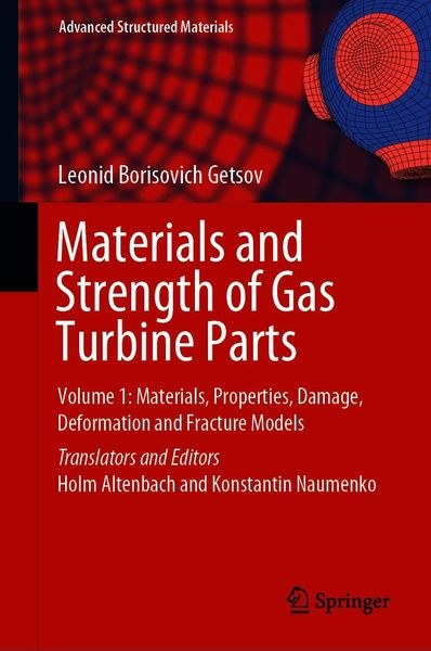 Produktbild: Materials and Strength of Gas Turbine Parts