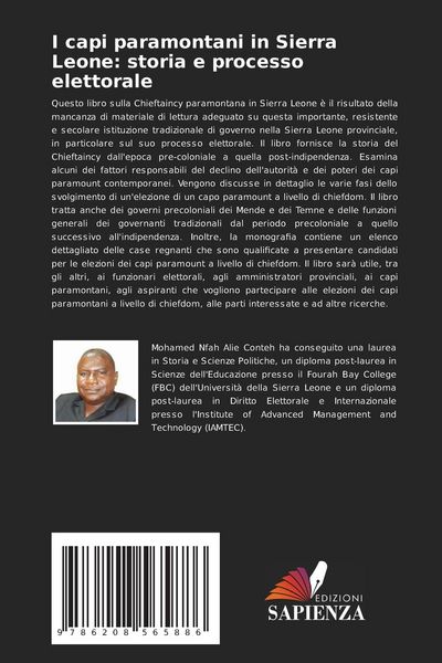 Produktbild: I capi paramontani in Sierra Leone: storia e processo elettorale