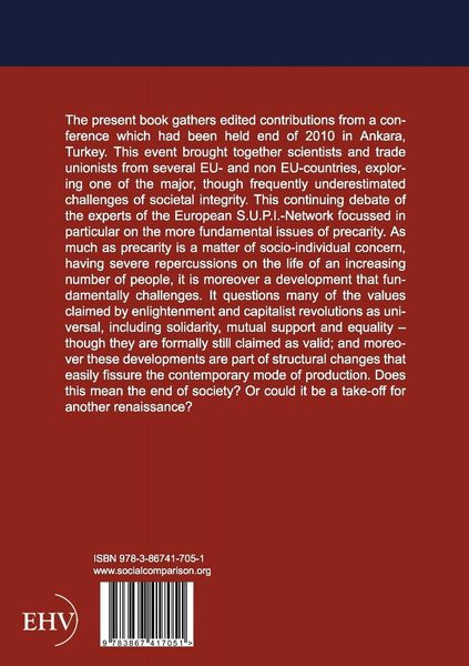 Produktbild: Precarity - More than a Challenge of Social Security Or: Cynicism of EU's Concept of Economic Freedom