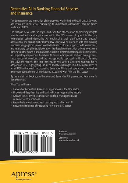 Produktbild: Generative AI in Banking Financial Services and Insurance