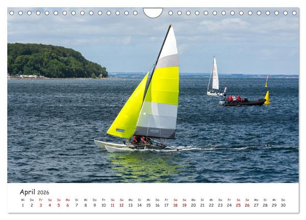 Produktbild: Travem&uuml;nder Woche vom Windjammer aus (Wandkalender 2026 DIN A4 quer), CALVENDO Monatskalender
