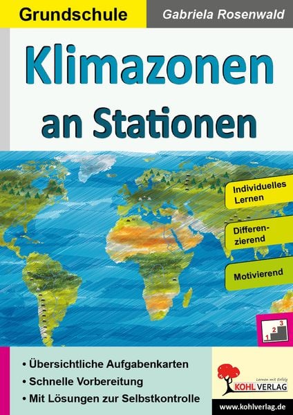 Produktbild: Klimazonen an Stationen / Grundschule