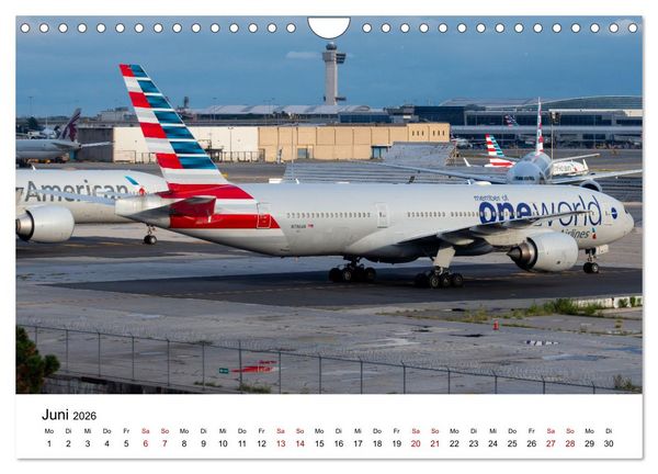 Produktbild: Flieger von Boeing (Wandkalender 2026 DIN A4 quer), CALVENDO Monatskalender