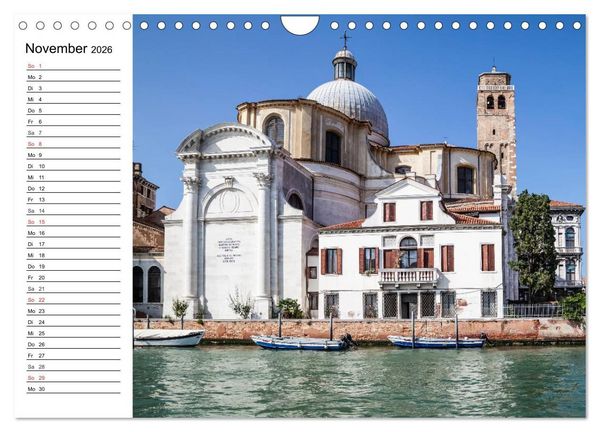 Produktbild: VENEDIG Eine Tour auf dem Canal Grande (Wandkalender 2026 DIN A4 quer), CALVENDO Monatskalender