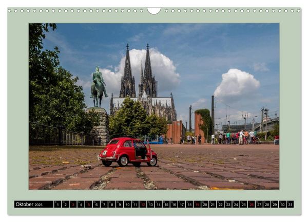 Produktbild: Die Knutschkugel in K&ouml;ln (Wandkalender 2025 DIN A3 quer), CALVENDO Monatskalender