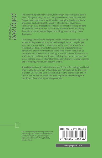 Produktbild: Technology and Security
