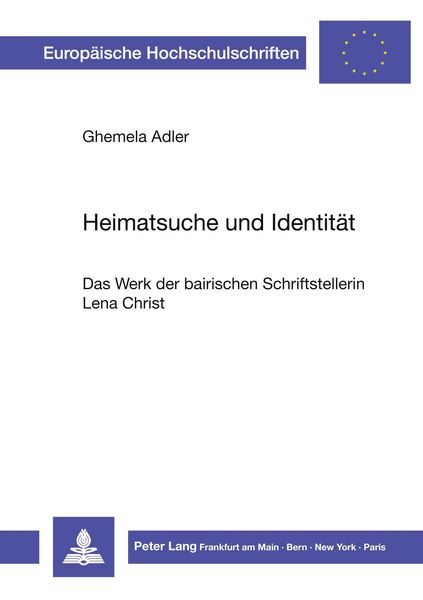 Heimatsuche und Identität, Taschenbuch von Ghemela K. Adler, Peter Lang GmbH, Internationaler Verlag der Wissenschaften, 9783631428696