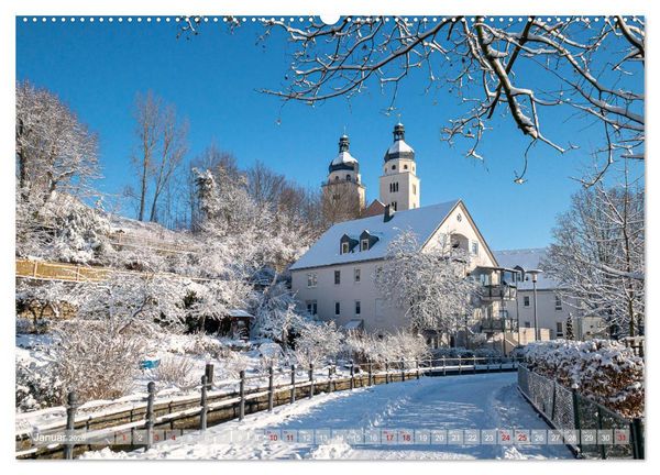 Produktbild: Vogtland - Farben einer Landschaft (Wandkalender 2026 DIN A2 quer), CALVENDO Monatskalender