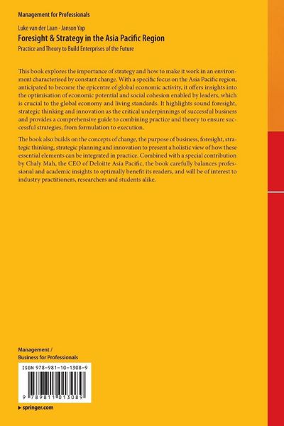 Produktbild: Foresight & Strategy in the Asia Pacific Region