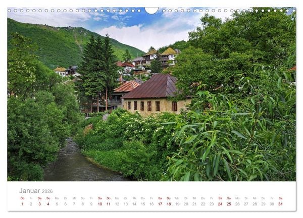 Produktbild: Kreuz und quer durch Bosnien-Herzegowina (Wandkalender 2026 DIN A3 quer), CALVENDO Monatskalender