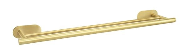 Turbo-Loc® Badetuchstange Duo Mod. Orea Gold, 60 cm, Befestigen ohne bohren