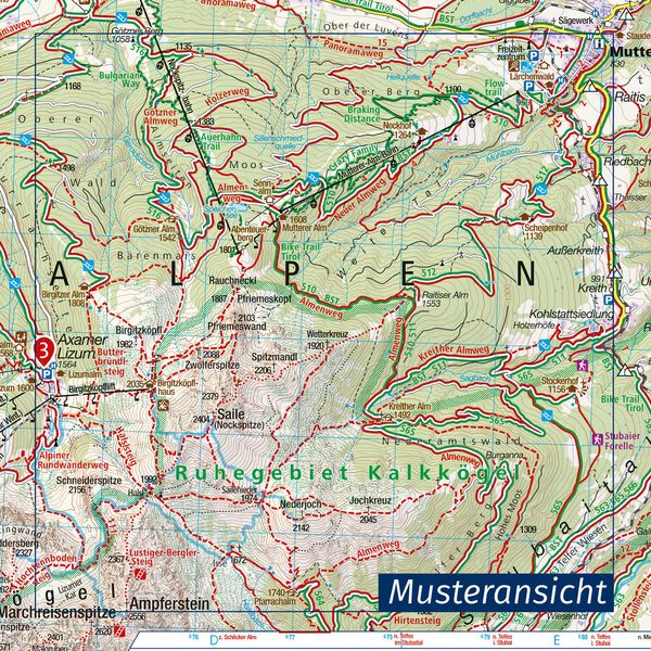 Produktbild: KOMPASS Wanderkarte Oberstdorf, Kleinwalsertal