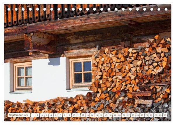 Produktbild: Alles aus Holz (Tischkalender 2026 DIN A5 quer), CALVENDO Monatskalender