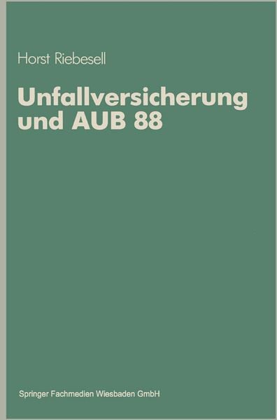 Produktbild: Unfallversicherung und AUB 88