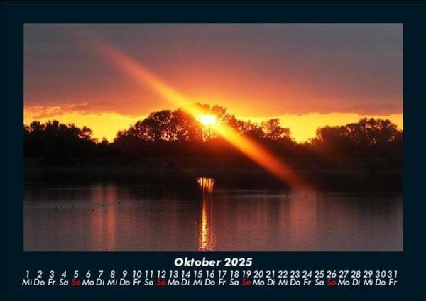 Produktbild: Die Seen der Erde 2025 Fotokalender DIN A5