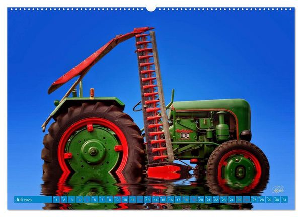 Produktbild: Traktor - Oldtimer (hochwertiger Premium Wandkalender 2026 DIN A2 quer), Kunstdruck in Hochglanz