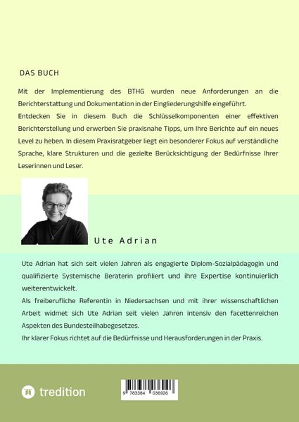 Produktbild: Erfolgreich berichten in der Eingliederungshilfe