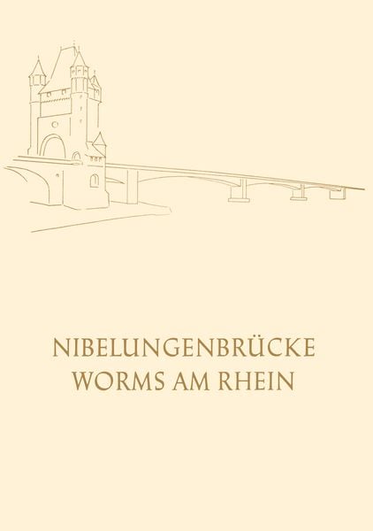 Produktbild: Die Nibelungenbr&uuml;cke in Worms am Rhein