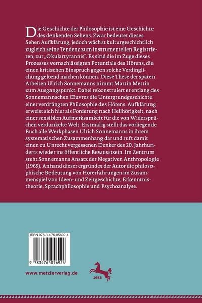 Produktbild: Kritische Theorie des H&ouml;rens