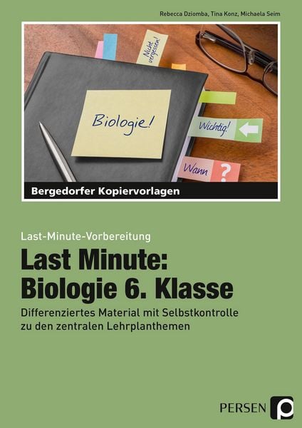 Produktbild: Last Minute: Biologie 6. Klasse
