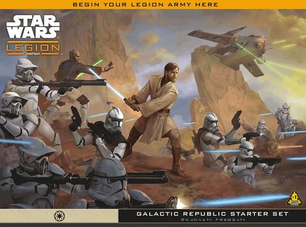 Produktbild: Star Wars: Legion - Galactic Republic Starter Set