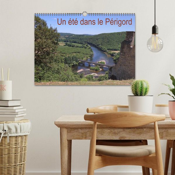 Produktbild: Un &eacute;t&eacute; dans le P&eacute;rigord (Calendrier mural 2026 DIN A3 vertical), CALVENDO calendrier mensuel