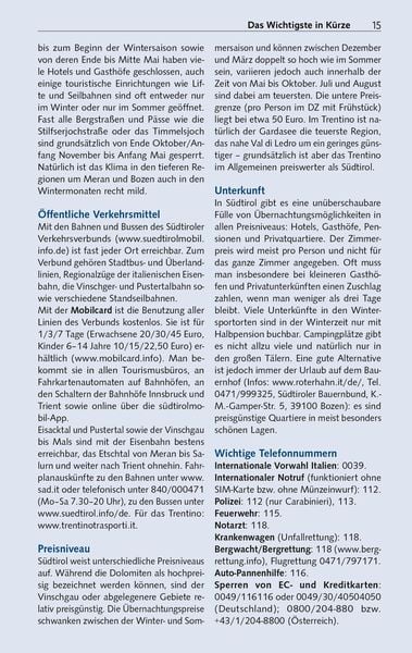 TRESCHER Reiseführer Südtirol und Trentino