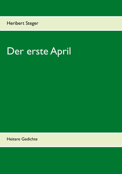 Produktbild: Der erste April