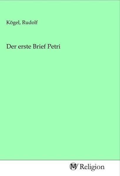 Produktbild: Der erste Brief Petri