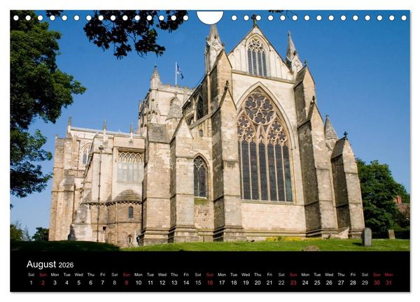 Produktbild: Anglican Cathedrals (Wall Calendar 2026 DIN A4 landscape), CALVENDO 12 Month Wall Calendar