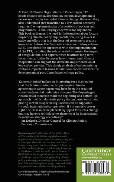 Produktbild: Climate Policy After Copenhagen
