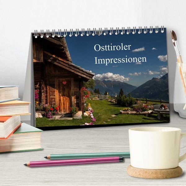 Produktbild: Osttiroler Impressionen (Tischkalender 2026 DIN A5 quer), CALVENDO Monatskalender