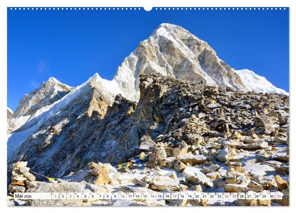 Produktbild: Traumtrekking in NEPAL (hochwertiger Premium Wandkalender 2026 DIN A2 quer), Kunstdruck in Hochglanz
