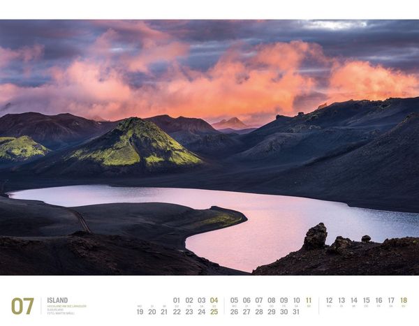 Produktbild: Island Kalender 2027 | Unterwegs zwischen Gletschern und Geysiren