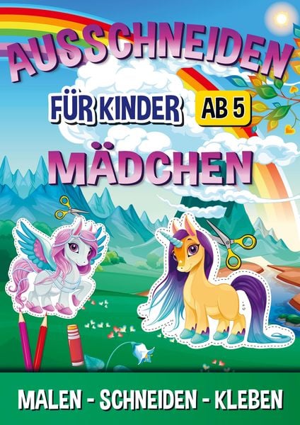 Produktbild: Ausschneiden f&uuml;r Kinder ab 5 M&auml;dchen