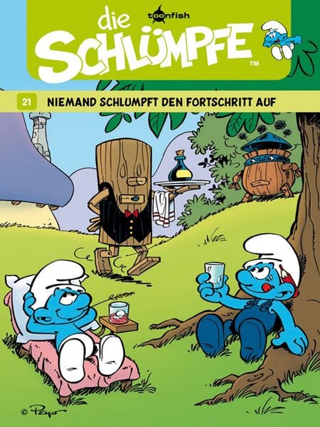 Produktbild: Die Schl&uuml;mpfe. Band 21