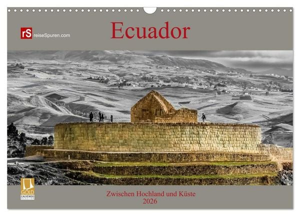 Produktbild: Ecuador 2026 Zwischen Hochland und K&uuml;ste (Wandkalender 2026 DIN A3 quer), CALVENDO Monatskalender