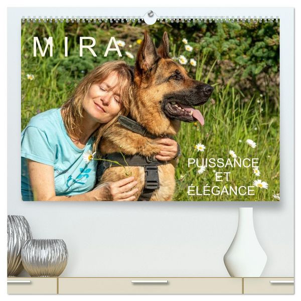 Produktbild: MIRA - PUISSANCE ET &Eacute;L&Eacute;GANCE (Calendrier mural 2026 DIN A2 vertical) calendrier de bureau