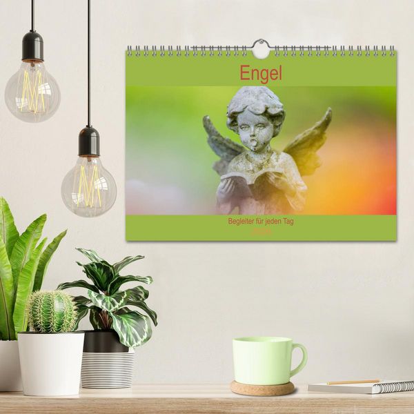 Produktbild: Engel - Begleiter f&uuml;r jeden Tag (Wandkalender 2026 DIN A4 quer), CALVENDO Monatskalender