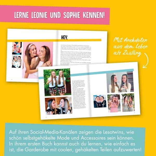 Produktbild: H&auml;keln lernen mit den @lesotwins