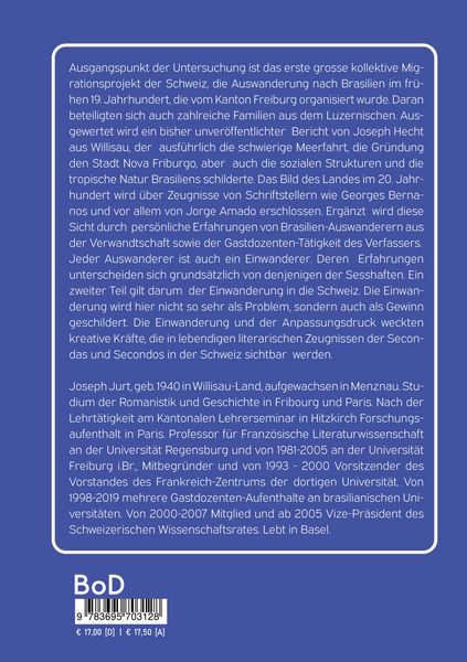 Produktbild: Aus dem Luzernischen nach Brasilien