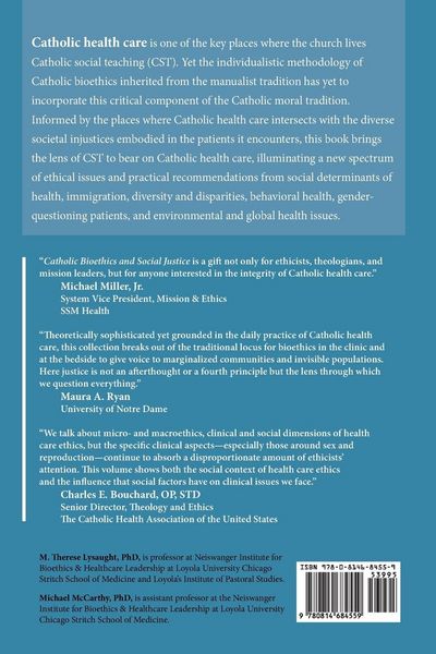 Produktbild: Catholic Bioethics and Social Justice
