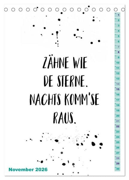 Produktbild: BERLINERISCH Lustige Spr&uuml;che (Tischkalender 2026 DIN A5 hoch), CALVENDO Monatskalender