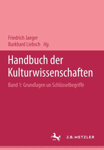 Produktbild: Handbuch der Kulturwissenschaften
