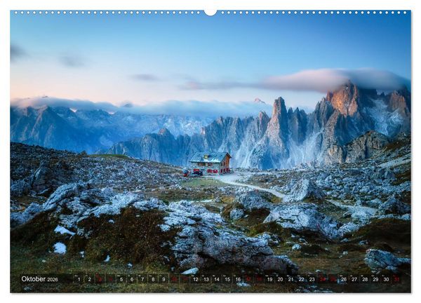 Produktbild: Zwischen Berg und Tal (Wandkalender 2026 DIN A2 quer), CALVENDO Monatskalender