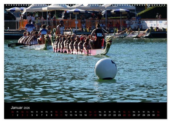 Produktbild: Drachenboot - MissionRome (Wandkalender 2026 DIN A2 quer), CALVENDO Monatskalender