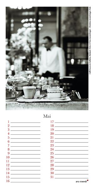 Produktbild: Geburtstagskalender Espresso, Cappuccino & Co.