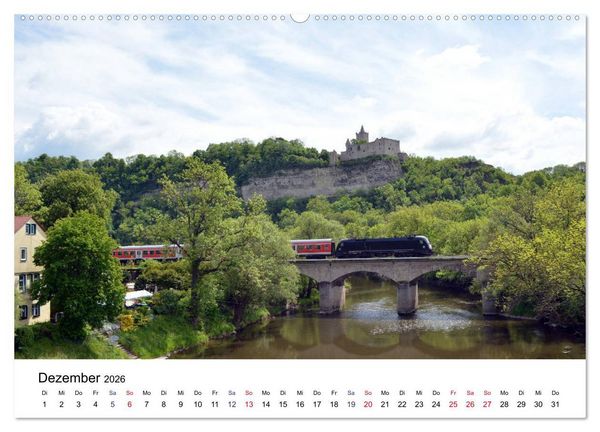 Produktbild: Solbad an der Saale - Bad K&ouml;sen (hochwertiger Premium Wandkalender 2026 DIN A2 quer), Kunstdruck in Hochglanz